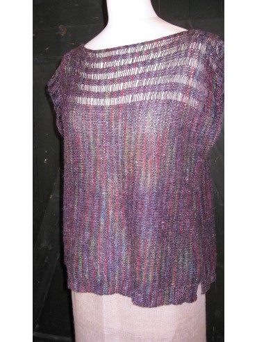 RAKLA opskrift garn, sommerbluse silke og hør